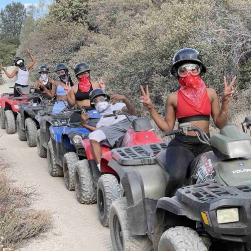 ATV tour damajagua waterfalls